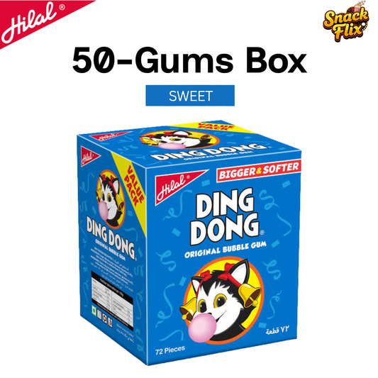 Ding Dong Bubble by Hilal – 50 Piece Box 💥