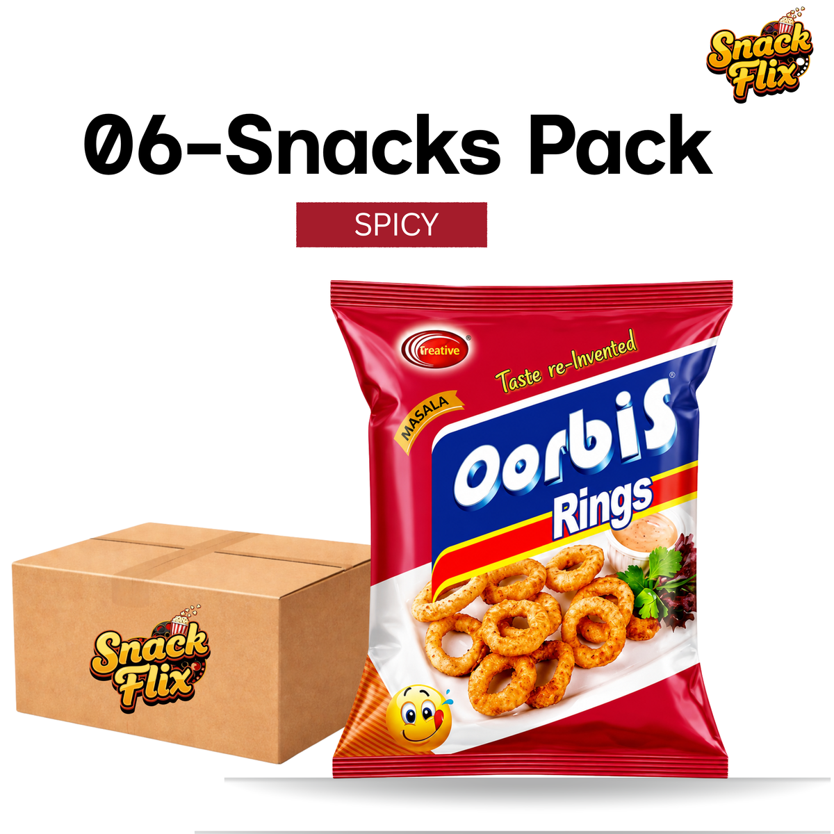 Oorbis Rings – Creative Foods | 06 Snack Packs 🌀🔥