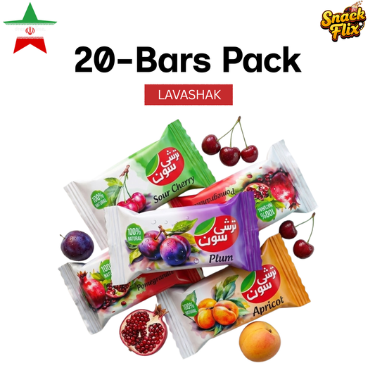 Torshi Sevan Fruity Bars - Pack of 20 Bars